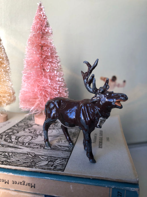 Antique Lead Reindeer