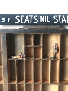 NEW - 1980s Bus Sign ‘51 Seats’