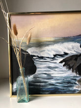 Load image into Gallery viewer, Vintage Seascape Painting