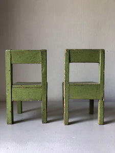 Vintage scratch built chairs