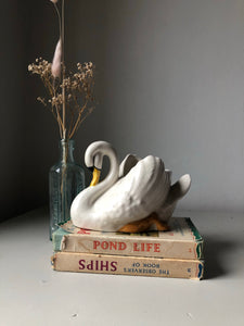 Vintage Swan Pottery planter