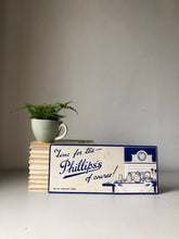 Load image into Gallery viewer, Vintage Shop Display Card, Phillips’s Tea