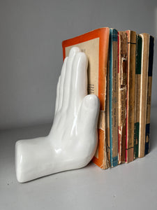 Vintage Ceramic Hand Book End