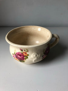 Antique decorative chamber pot