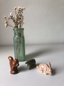 Set of Vintage Porcelain Forest Animals