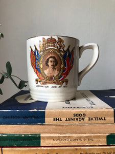 1950s Coronation Mug