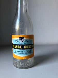 Vintage ‘Orange Crush’ bottle