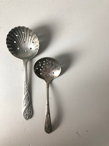 Pair of Antique Sugar Spoons