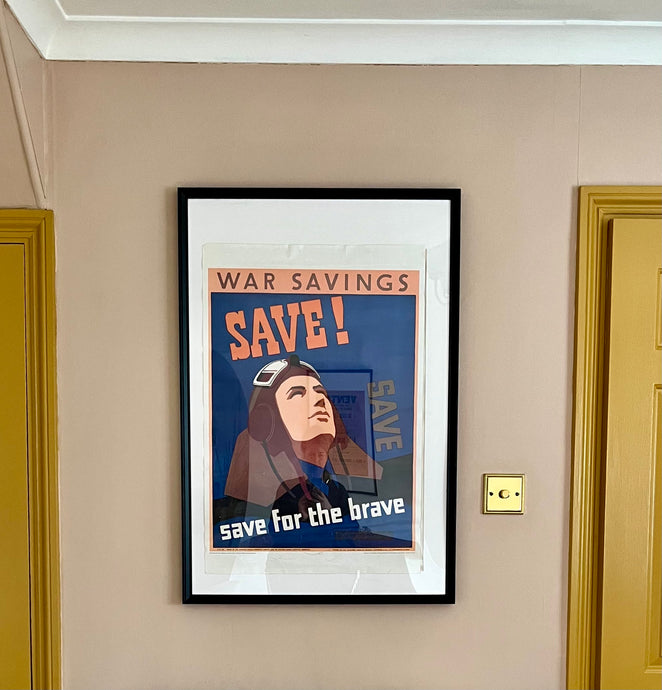 ‘Save for The Brave’ WW2 Poster