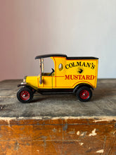 Load image into Gallery viewer, Vintage Matchbox Advertising Car, Coleman’s Mustard