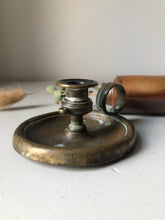 Load image into Gallery viewer, Vintage Brass candle holder