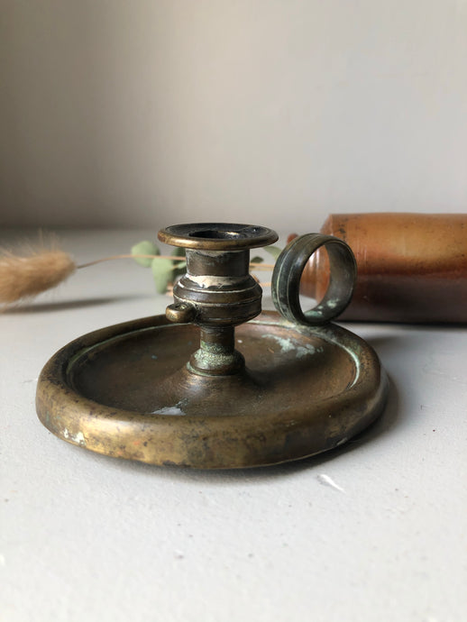 Vintage Brass candle holder