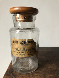 Antique Apothecary Bottle