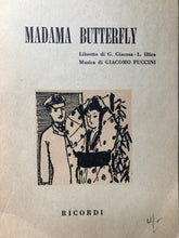 Load image into Gallery viewer, Vintage ‘Madama Butterfly’ Opera Script Booklet