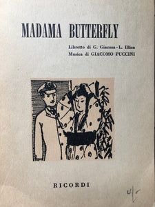 Vintage ‘Madama Butterfly’ Opera Script Booklet