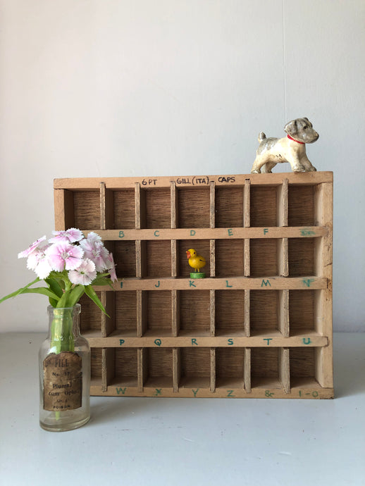 Miniature Vintage Printers Tray (C)