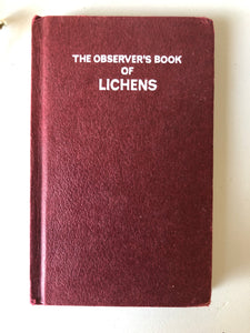 NEW - Observer Book of Lichens
