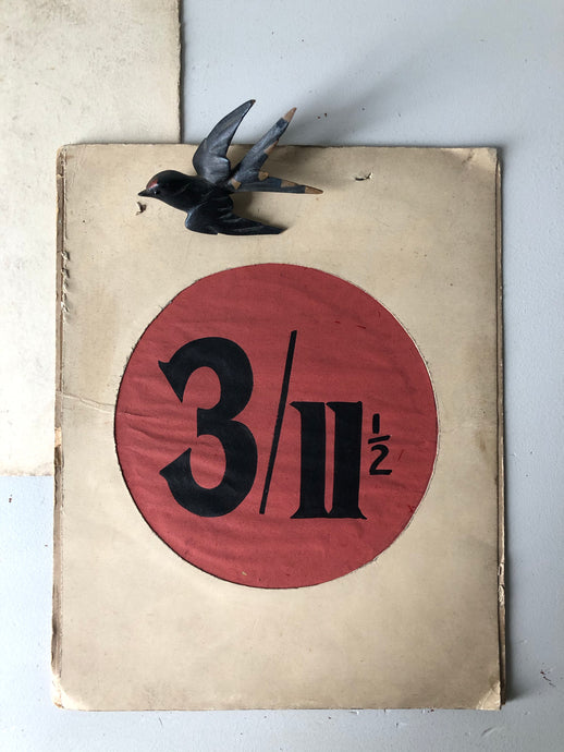 Vintage Shop sign, 3/11