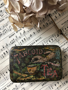 Vintage Tabloid Tea tin