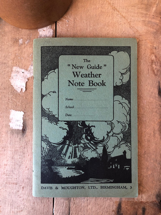 1940s Weather Note Book