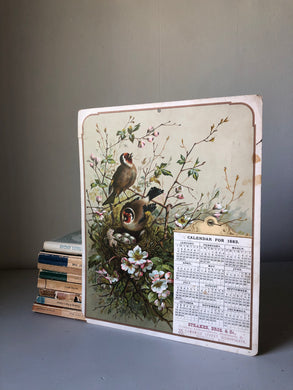 Antique Wall Calendar