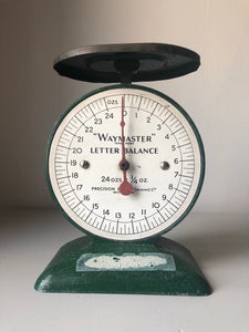 Vintage Waymaster Letter Balance scales