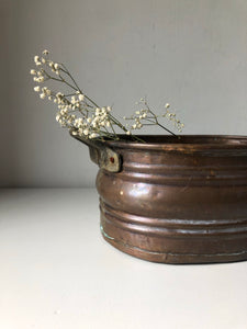 Vintage Copper Planter