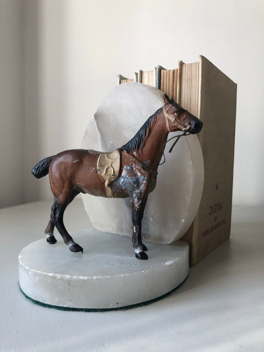 Vintage Horse Book End