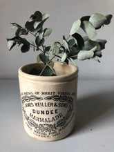 Load image into Gallery viewer, Large James Keiller &amp; Sons Marmalade Jar