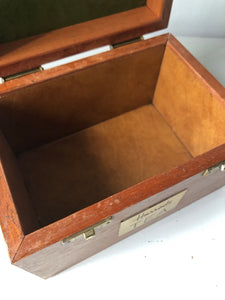 Old ‘Harrods Tea’ Wooden Box
