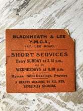 Load image into Gallery viewer, Vintage Sunday Service card