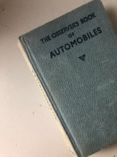 Load image into Gallery viewer, Observer Book of Automobiles