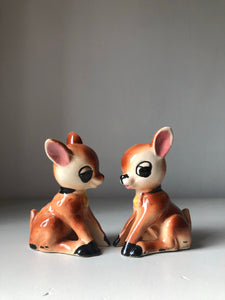 Vintage ‘Bambi’ Salt & Pepper Shakers