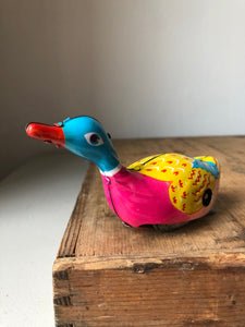 Vintage Wind Up Duck