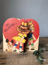 Load image into Gallery viewer, Vintage Valentines Card