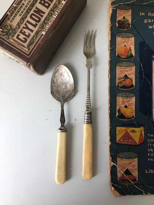 Antique Bone Handle cutlery