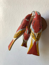 Load image into Gallery viewer, Vintage Wooden Bird Plaque