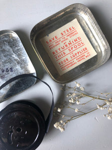 Vintage Typewriter Ribbon Tin