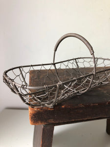Small French wire basket