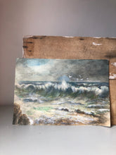 Load image into Gallery viewer, Vintage Seascape Watercolour Painting