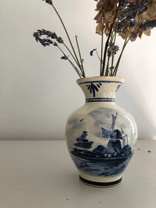 Vintage Hand painted Dutch vase