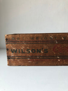 Antique American Cheese Crate Box