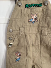 Load image into Gallery viewer, Vintage Loony Toons Dungarees, Age 1-2