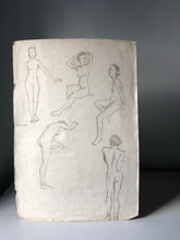 Load image into Gallery viewer, Original 1930s Life Drawing Sketch