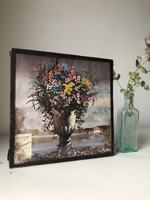 1950s Floral Lithograph