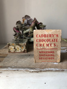 Pair of Antique Cadbury’s chocolate Boxes
