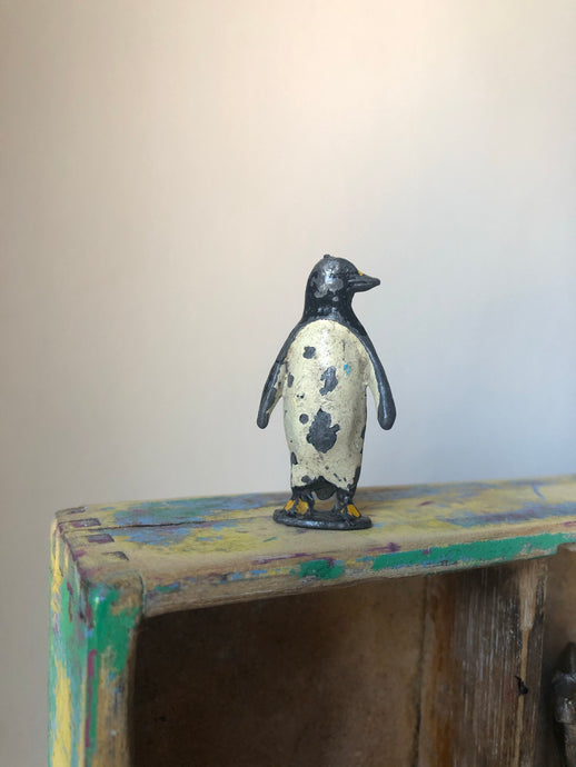 Antique Lead Penguin