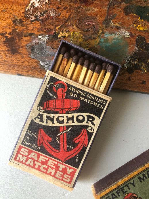 Box of matches, Anchor