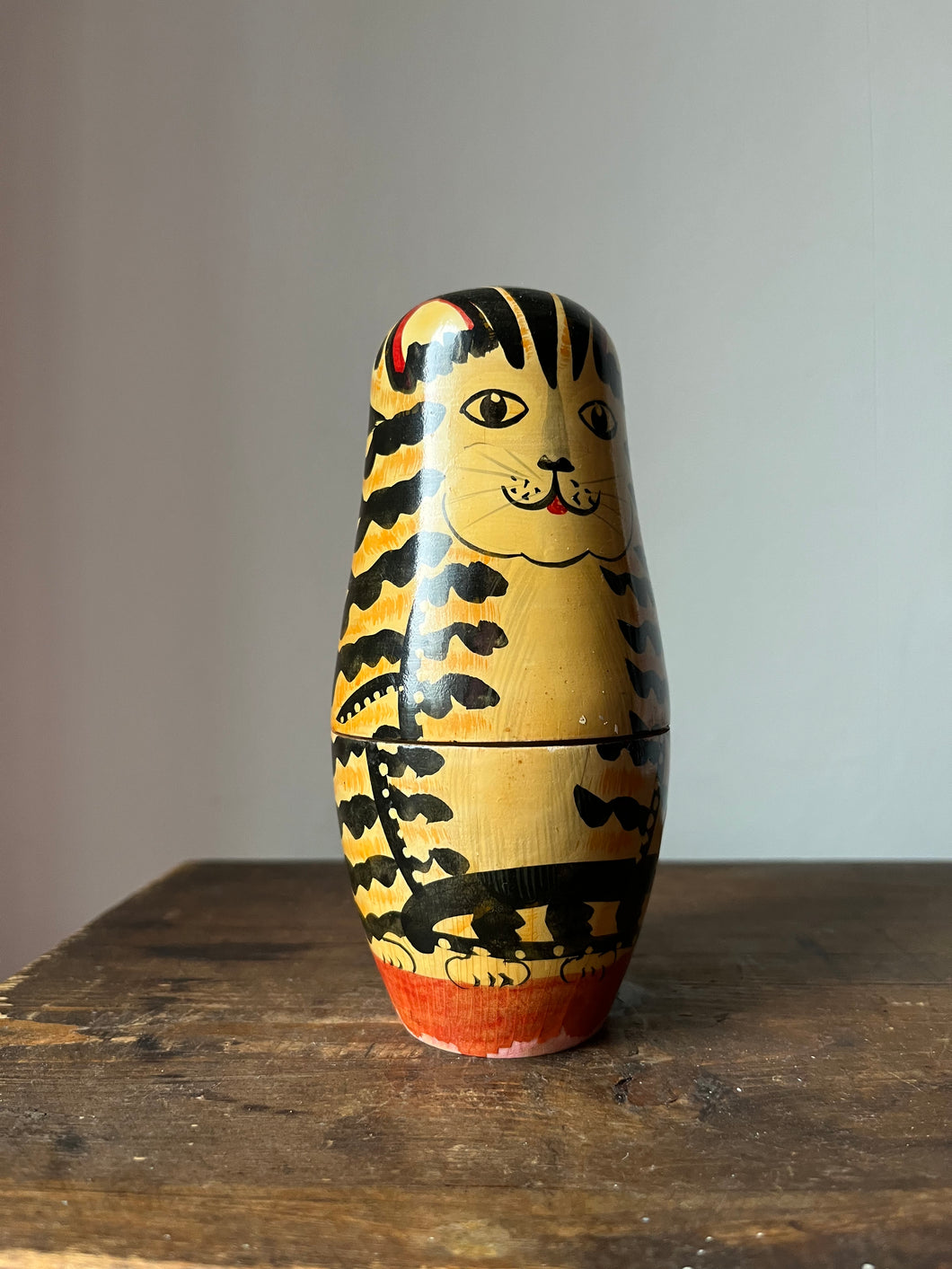 Set of Vintage Cat Nesting Dolls