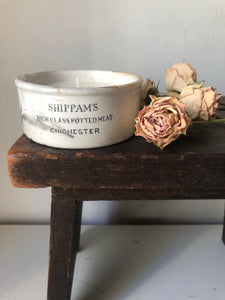 Shippam’s Potted Meat Vintage Pot Candle, Lavender and Bergamot